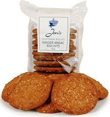 Jen's Traditional Biscuits - Ginger Anzac/Oat