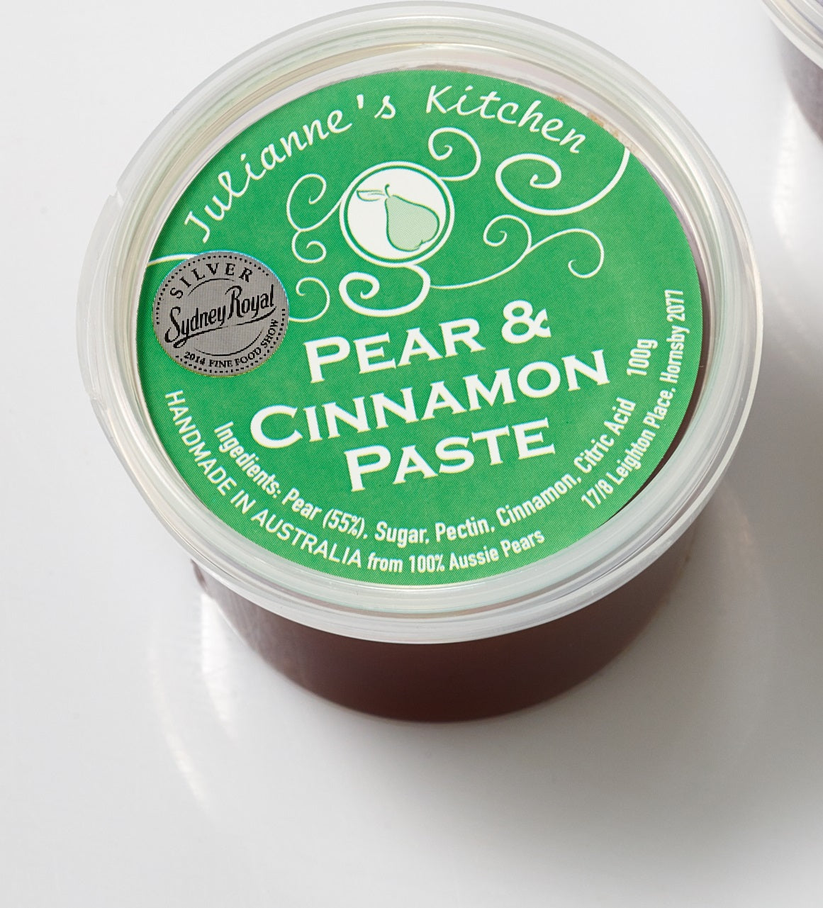 Julianne's Kitchen - Pear & Cinnamon Paste