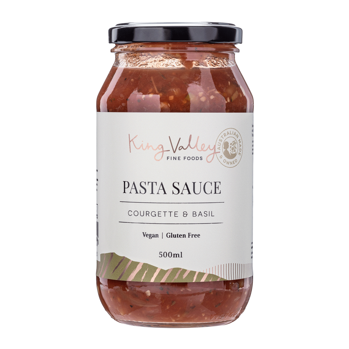 King Valley Fine Foods - Pasta Sauce - Courgette & Basil