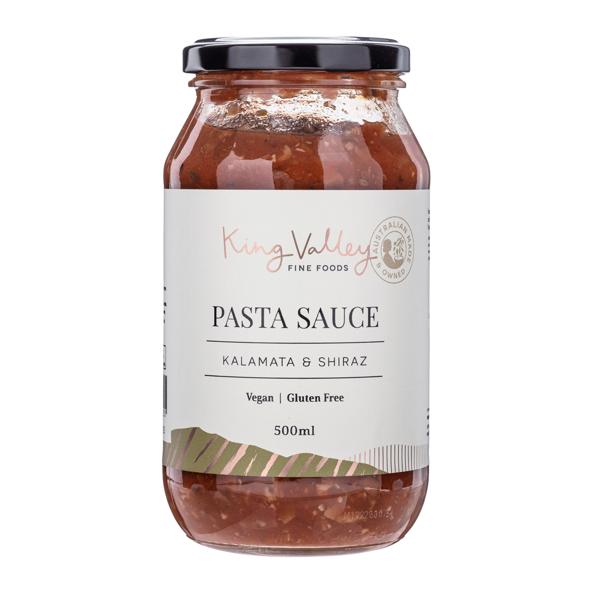 King Valley Fine Foods - Pasta Sauce - Kalamata & Shiraz