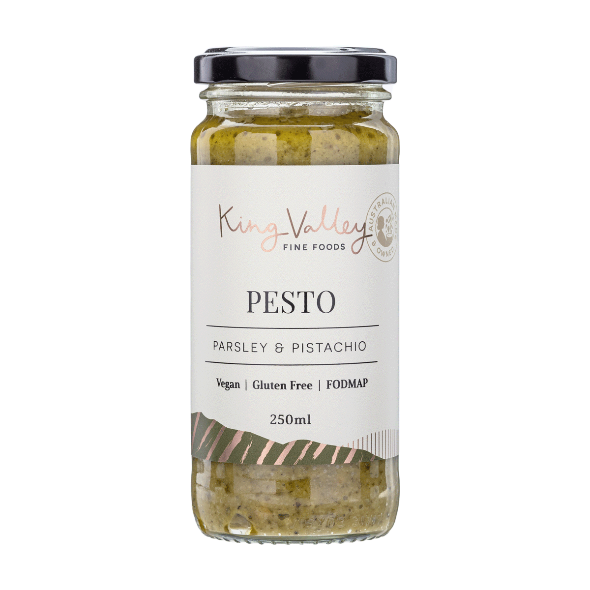 King Valley Fine Foods - Pesto - Parsley & Pistachio
