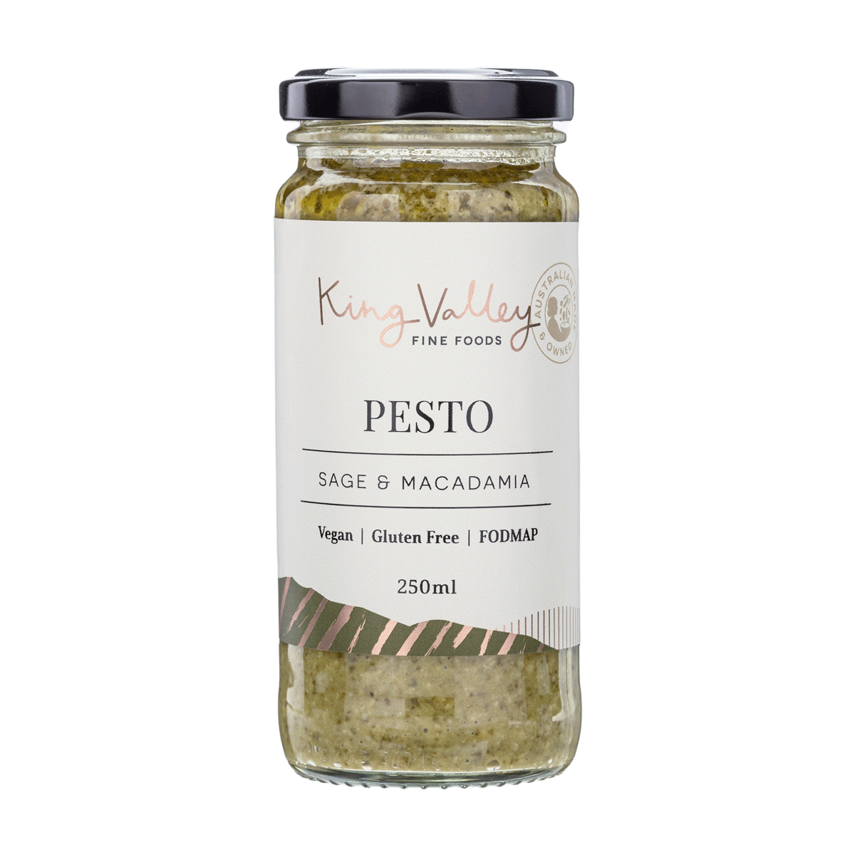 King Valley Fine Foods - Pesto - Sage & Macadamia