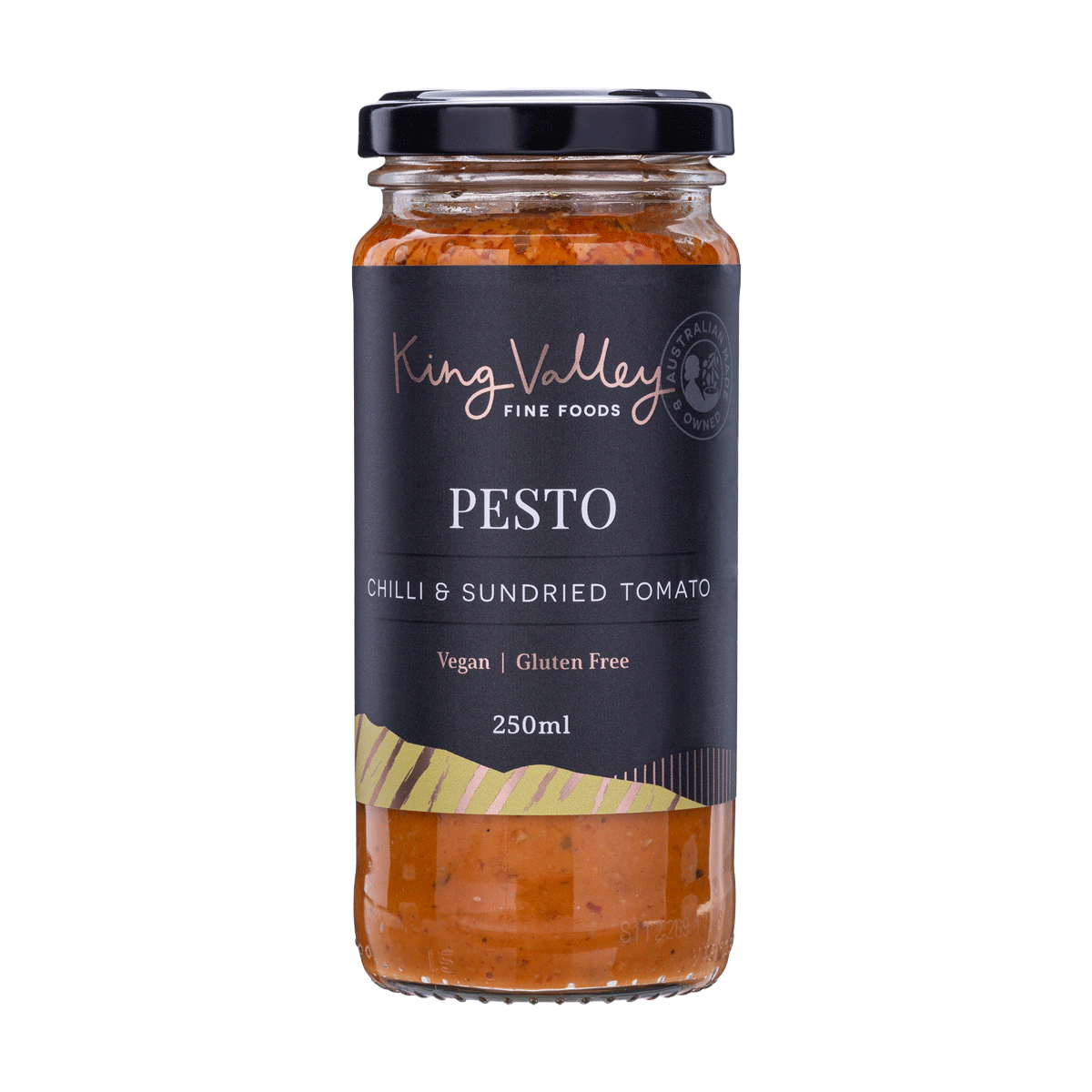 King Valley Fine Foods - Pesto - Chilli & Sundried Tomato