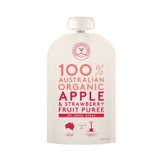 Australian Organic - Fruit Puree - 100% - Apple & Watermelon