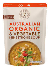 Australian Organic - 8 Vegetable Minestrone Soup