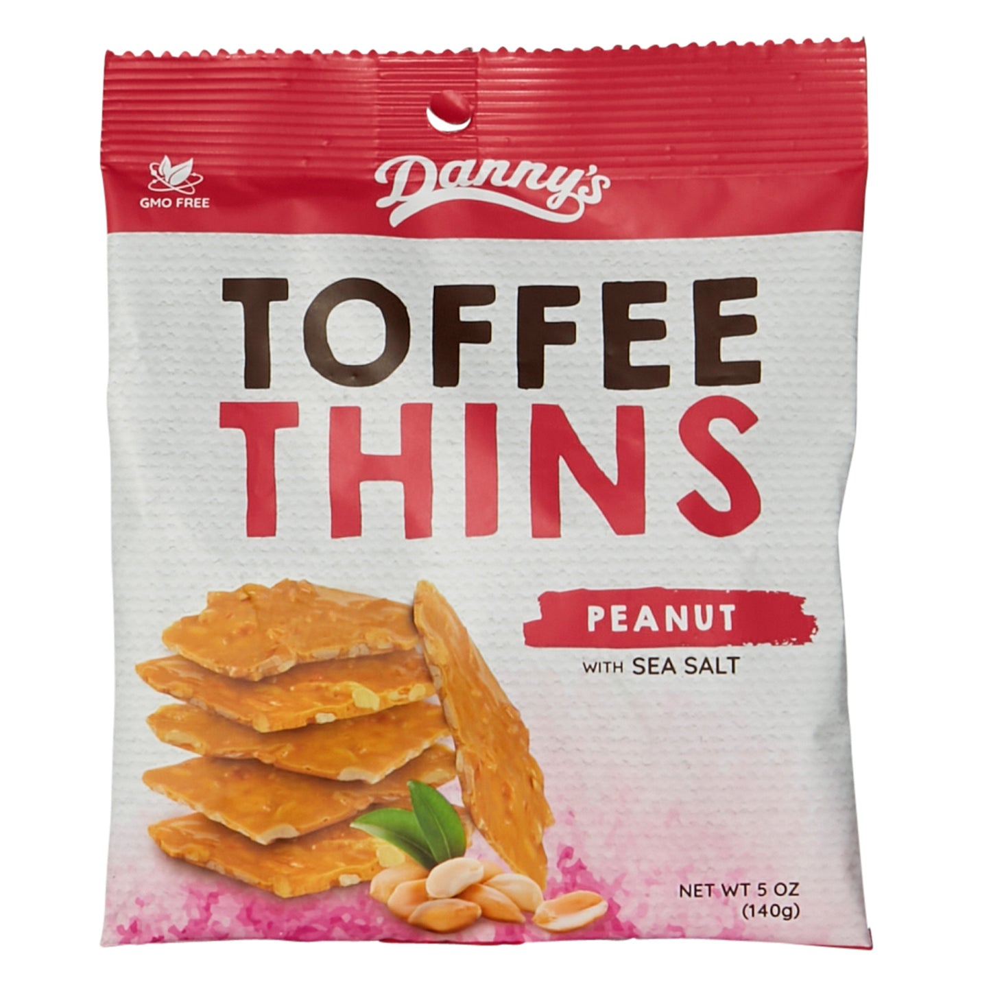 Danny's Toffee Thins - Peanut with Sea Salt