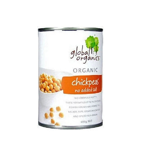Global Organics - Chick Peas no added salt