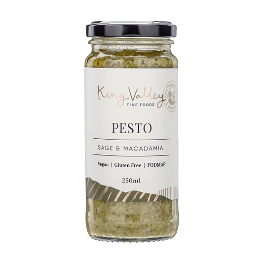 King Valley Fine Foods - Pesto - Sage & Macadamia