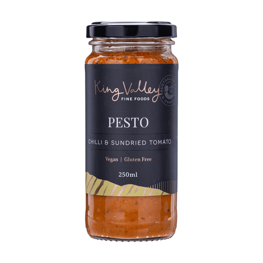 King Valley Fine Foods - Pesto - Chilli & Sundried Tomato